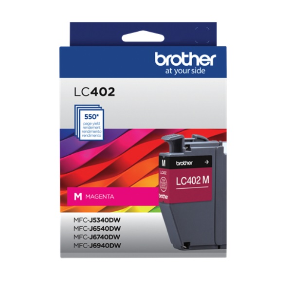 Cartucho Brother De Tinta Magenta Lc402Ms LC402M - LC402M