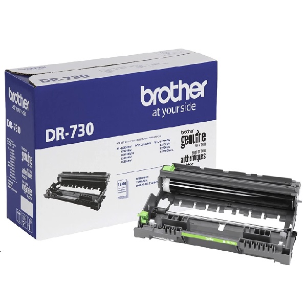 Tambor BROTHER DR730 Tambor Brother DR730 Negro Rendimiento Aproximado 12000 Páginas Para Equipos DCPL2551DW. - Código: DR730 | Compra en Guadalajara
