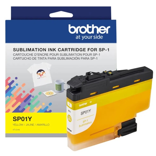 Tinta Brother SP01Y amarillo para impresora de sublimacion SP1 SP1MX 47 ml - Epson