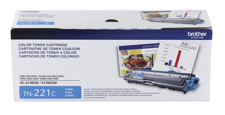 TONER BROTHER ORIGINAL TN221 CYAN TN221C - Código: TN221C | Compra en Guadalajara