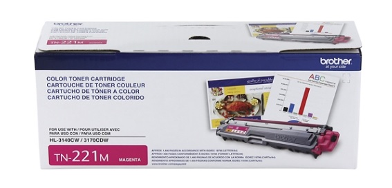 Toner Brother Original Tn221 Magenta TN221M - TN221M