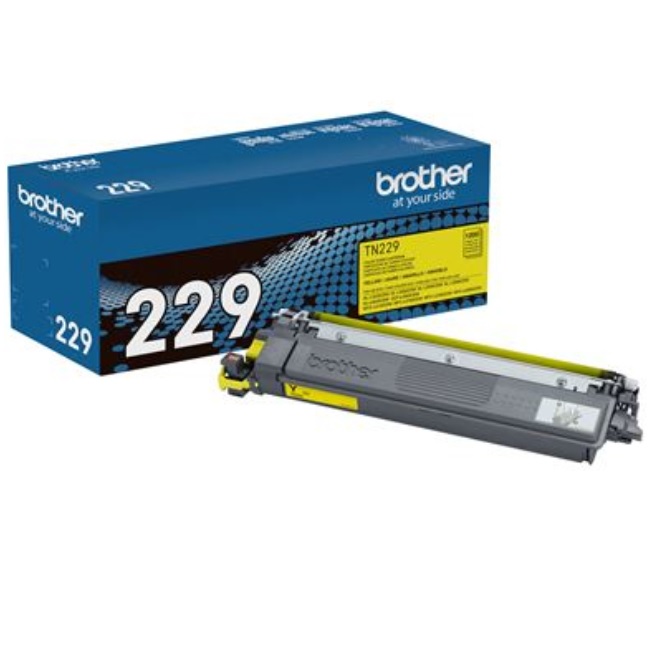 Toner Brother Tn229Y Amarillo Rendimiento Estndar Hasta 1200 Paginas TN229Y - TN229Y