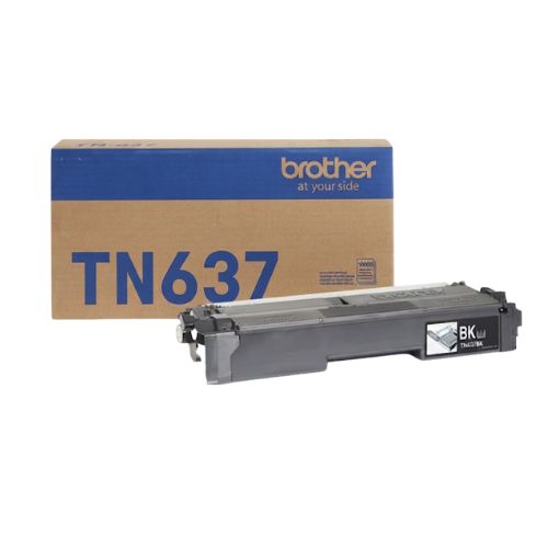 Toner Brother TN637BK negro para HLL8570CDW / MFCL8730CDW / MFCL8970CDW 10 000 paginas