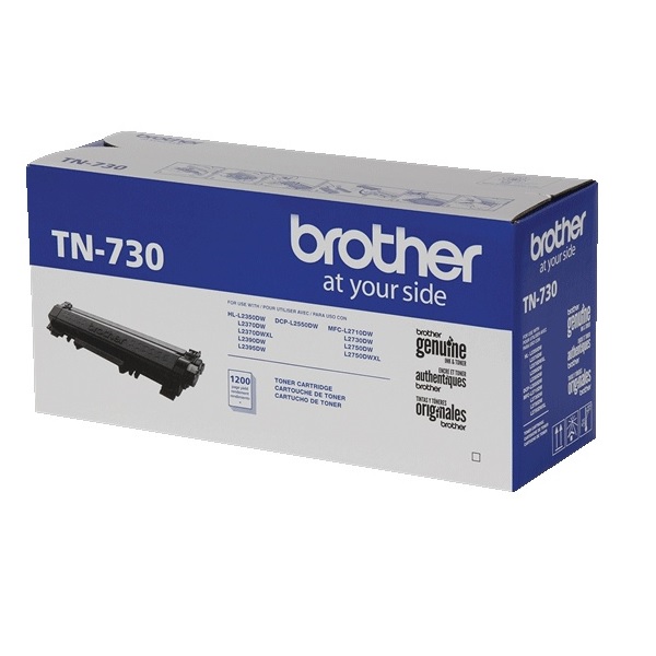 Tóner BROTHER TN730 Tóner Brother TN730 Negro Rendimiento Aproximado 1200 Páginas Para Equipos DCPL2551DW. - Código: TN730 | Compra en Guadalajara