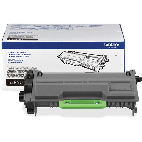 TONER BROTHER TN850 NEGRO 8000 PAGINAS HLL5100DN/HLL6200DW/HLL6400DW TN850 - Código: TN850 | Compra en Guadalajara