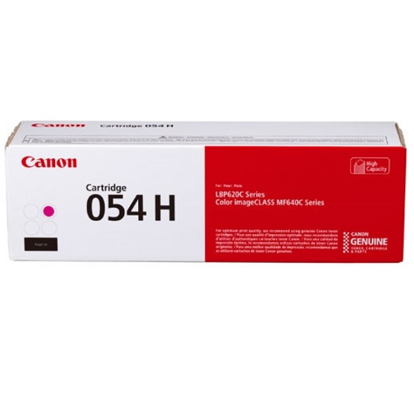 Tóner Canon Cartridge 054H 2300 Páginas Color Magenta 3026C001AA - Código: 3026C001AA | Compra en Guadalajara