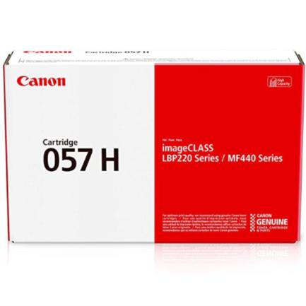 Tóner Canon 057H para ImageClass Series LBP226dw / MF445dw 10K Pag 3010C001AA - Código: 3010C001AA | Compra en Guadalajara