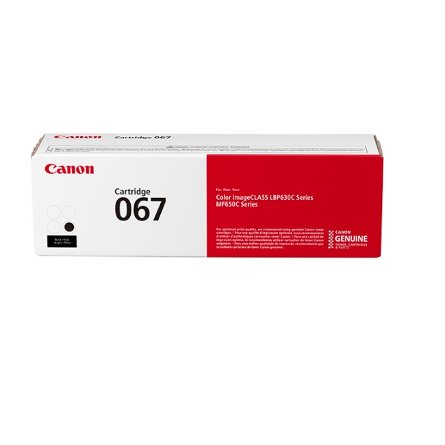 Toner Canon 067HBK 5106C001AA negro ImageClass MF654Cdw / MF656Cdw 3 130 paginas  5106C001AA - Canon