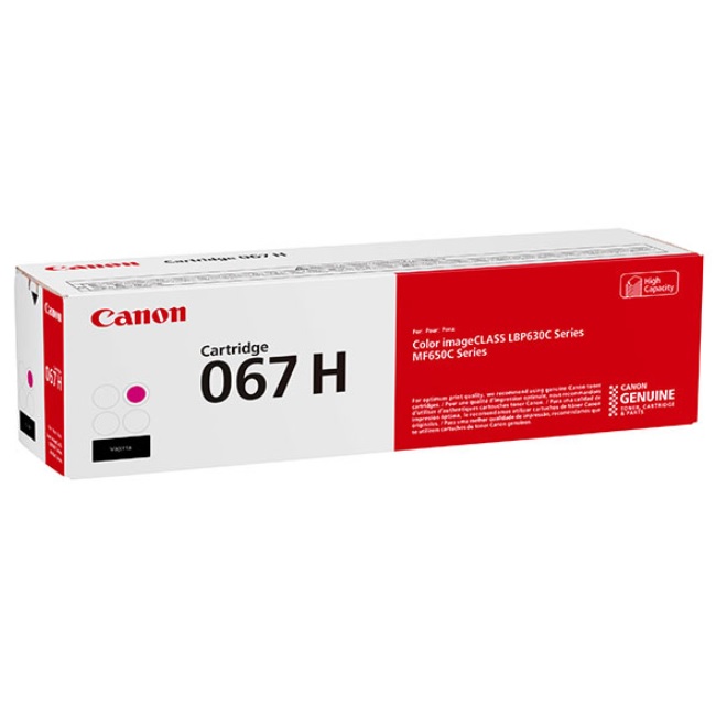 5104C001AA Toner Canon 067HM 5104C001AA magenta ImageClass MF654Cdw / MF656Cdw 3 130 paginas  5104C001AA