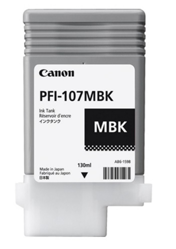 CARTUCHO TINTA CANON PFI107 NEGRO MATE 6704B001AA - Código: 6704B001AA | Compra en Guadalajara