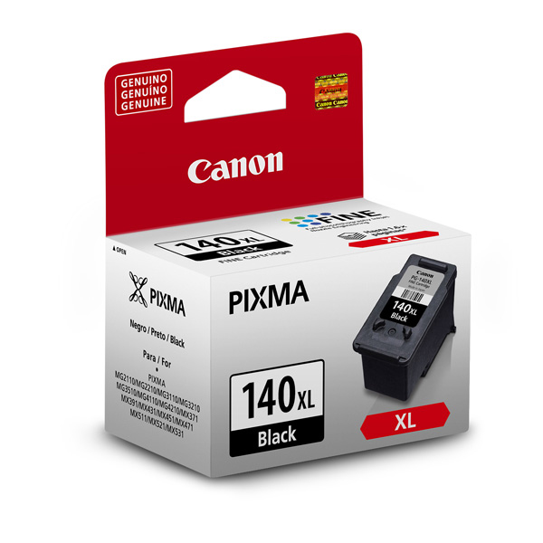 CARTUCHO TINTA CANON PG140XL NEGRO 5200B001AB - Código: 5200B001AB | Compra en Guadalajara
