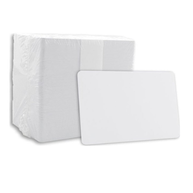 TARJETA CONSUMIBLE DE PVC EN BLANCO CARDMARK CR80/30 500 TARJETAS POR FUNDA ENVUELTO EN 100 PRECIO POR FUNDA 8030-WHP-NM 8030-WHP-NM - Dahua