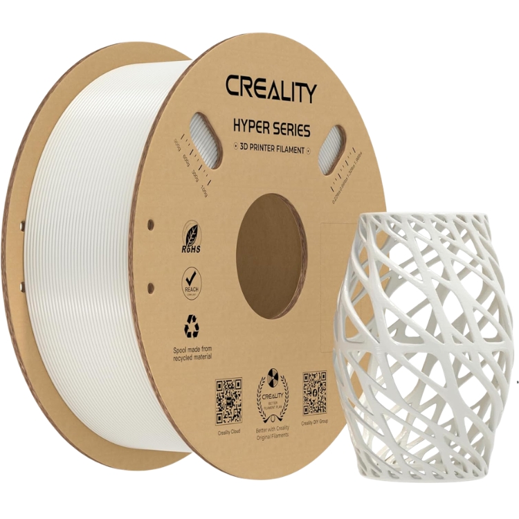 FILAMENTO DE IMPRESION 3D CREALITY CR-PETG WHITE -1.75 MM- 1 KG - Código: 3301030034 | Compra en Guadalajara