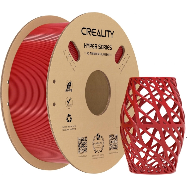 FILAMENTO DE IMPRESION 3D CREALITY CR-PETG RED - 1.75 MM - 1 KG - Código: 3301030038 | Compra en Guadalajara