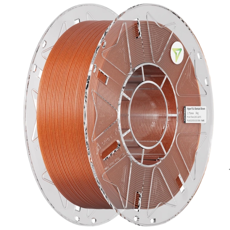 Bobina de filamento 3D Creality CN-5306 Hyper Pla RFID 1.75mm 1kg café obscuro polvo de estrellas - Código: 3301010571 | Compra en Guadalajara