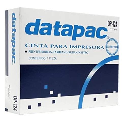 CINTA DATAPAC STAR MICRO SP 200/212NEGRO DP-124 - Código: DP-124 | Compra en Guadalajara