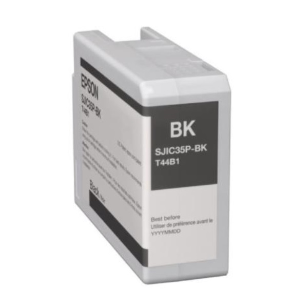 Tinta Epson C13T44B120 negro SJIC35P para Colorworks C6500 / 6000  C13T44B120 - Código: C13T44B120 | Compra en Guadalajara