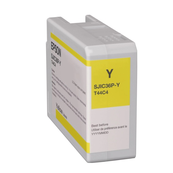 Tinta Epson C13T44B420 amarillo SJIC35P para Colorworks C6500 / 6000  C13T44B420 - Código: C13T44B420 | Compra en Guadalajara