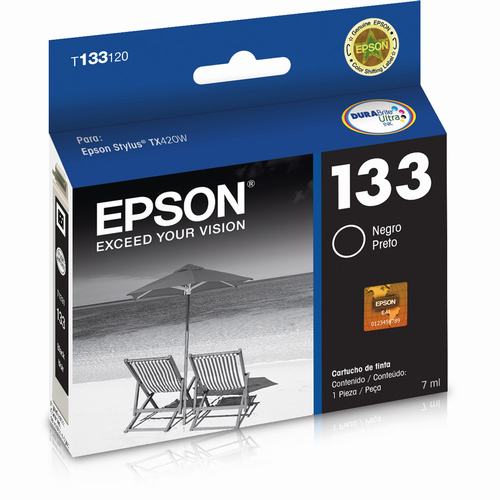 CARTUCHO TINTA EPSON T133 NEGRO T133120-AL - Código: T133120-AL | Compra en Guadalajara