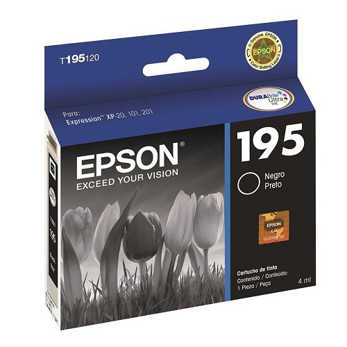 CARTUCHO TINTA EPSON T195 NEGRO T195120-AL - Código: T195120-AL | Compra en Guadalajara
