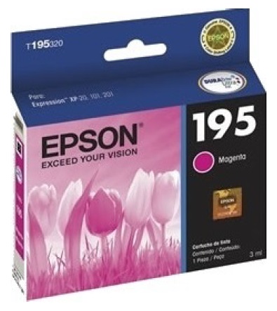 Cartucho Tinta Epson T195 Magenta T195320-AL - T195320-AL