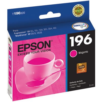 TINTA EPSON MAGENTA XP-20 101/104/201/401 WP-25 T196320-AL - Código: T196320-AL | Compra en Guadalajara