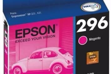 Cartucho Epson 296 Color Magenta Ecotank T296320Al T296320-AL - T296320-AL