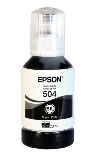 T504120-AL Tanque De Tinta Epson T504 Negro 127Ml T504120-AL