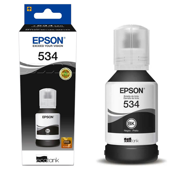Botella Tinta Epson T534 Negro T534120-AL - T534120-AL