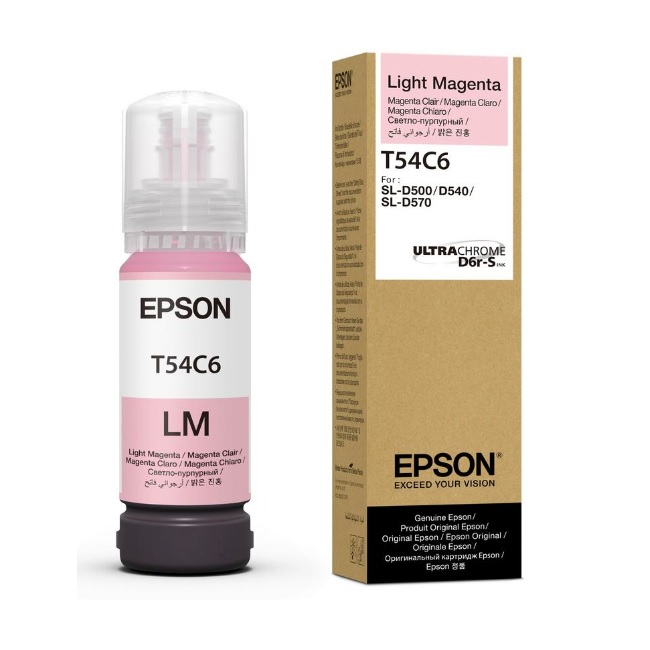 Botella de Tinta Epson T54C620 magenta light para SureLab D570 70 ML  T54C620 - Código: T54C620 | Compra en Guadalajara
