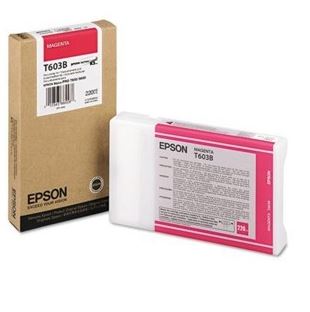 Tinta Epson T603B00 magenta para LFP Stylus Pro7800/9800/7880/9880 220ML  T603B00 - Código: T603B00 | Compra en Guadalajara