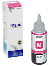 T664320-AL Tanque De Tinta Ecotank Epson 664 Magenta 70Ml T664320-AL