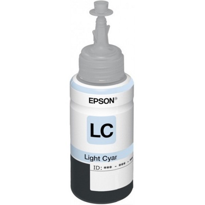 Botella De Tinta Original Epson Cyan Ligth T673520Al T673520-AL - T673520-AL