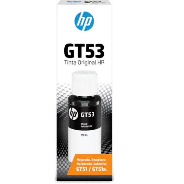 1VV22AL Botella Tinta Hp Original Negra Gt53 1VV22AL