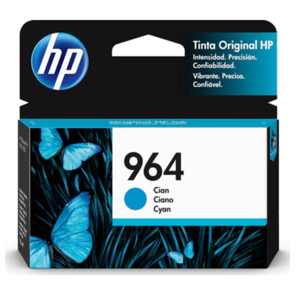 TINTA HP 964 3JA50AL CIAN OFFICEJET 700 PAG OfficeJet Pro 9010 9016 9018 9020  3JA50AL - Código: 3JA50AL | Compra en Guadalajara
