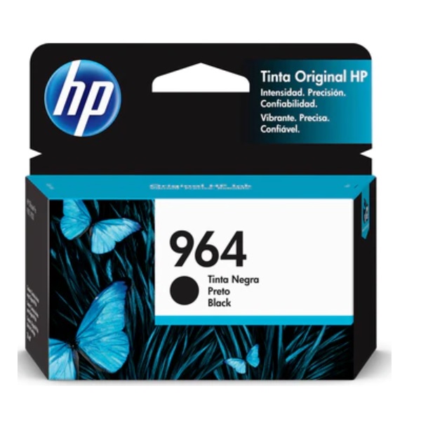 Cartucho Tinta Original Hp 964 Negro 3JA53AL - 3JA53AL