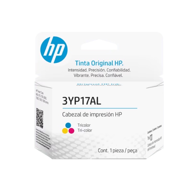 Cabezal HP 3YP17AL de sustitucion tricolor Smart Tank 660/670/700/6000/7000/7300/7600  3YP17AL - Código: 3YP17AL | Compra en Guadalajara