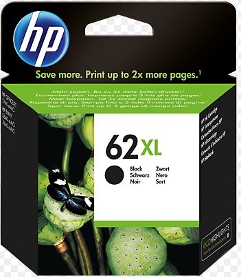 Cartucho Tinta Original Hp 62Xl Negro C2P05AL - C2P05AL