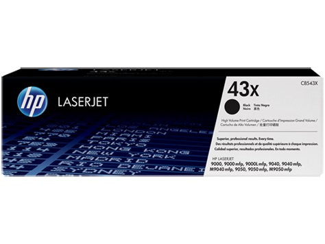 TONER ORIGINAL HP LASERJET 43X NEGRO C8543X - Código: C8543X | Compra en Guadalajara