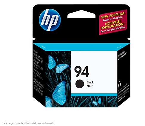 CARTUCHO TINTA ORIGINAL HP 94 NEGRO C8765WL - Código: C8765WL | Compra en Guadalajara