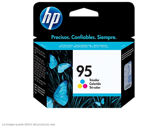 CARTUCHO TINTA ORIGINAL HP 95 TRICOLOR C8766WL - Código: C8766WL | Compra en Guadalajara