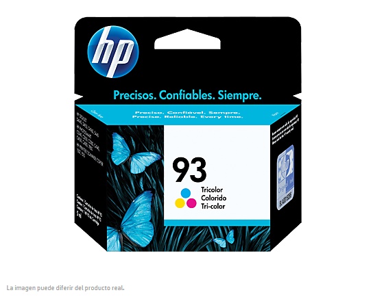 CARTUCHO TINTA ORIGINAL HP 93 TRICOLOR C9361WL - Código: C9361WL | Compra en Guadalajara