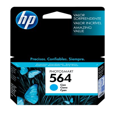 CARTUCHO TINTA ORIGINAL HP 564 CYAN CB318WL - Código: CB318WL | Compra en Guadalajara