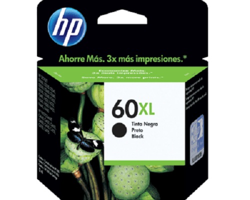 CARTUCHO TINTA ORIGINAL HP 60XL NEGRO CC641WL - Código: CC641WL | Compra en Guadalajara