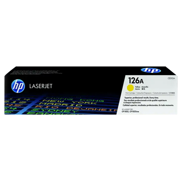 TONER ORIGINAL HP LASERJET 126A AMARILLO CE312A - Código: CE312A | Compra en Guadalajara