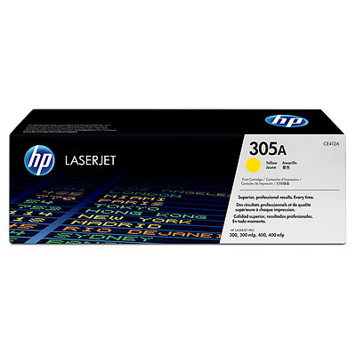 TONER ORIGINAL HP LASERJET 305A AMARILLO CE412A - Código: CE412A | Compra en Guadalajara