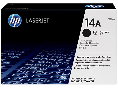 Toner Original Hp Laserjet 14A Negro CF214A - CF214A