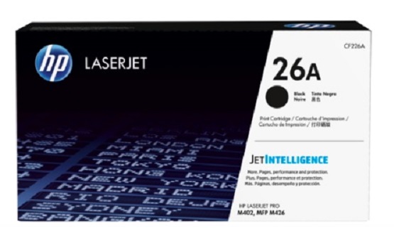 TONER ORIGINAL HP LASERJET 26A NEGRO CF226A - Código: CF226A | Compra en Guadalajara