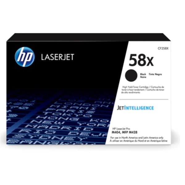 CF258X Toner Original Hp Laserjet 58X Negro CF258X