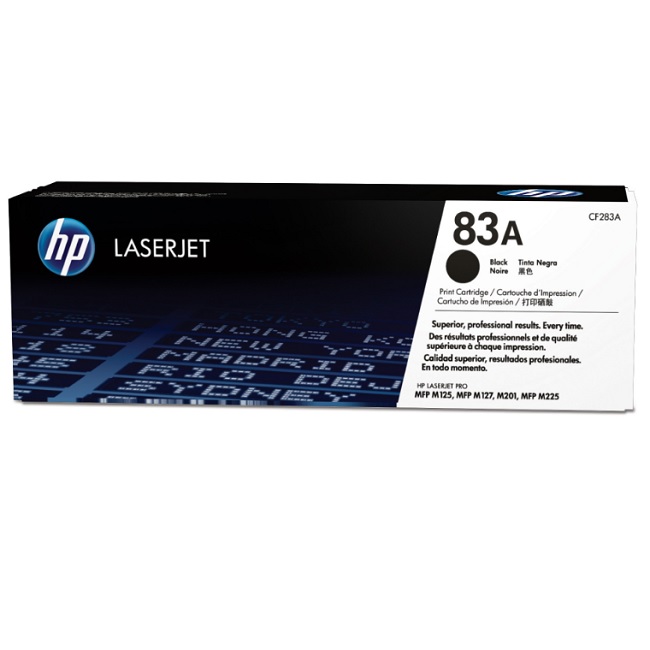 Toner Original Hp Laserjet 83A Negro CF283A - CF283A